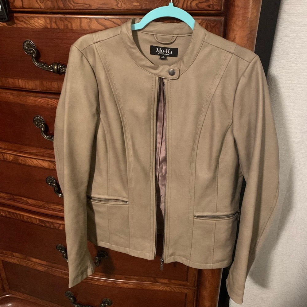 Faux Leather Jacket
